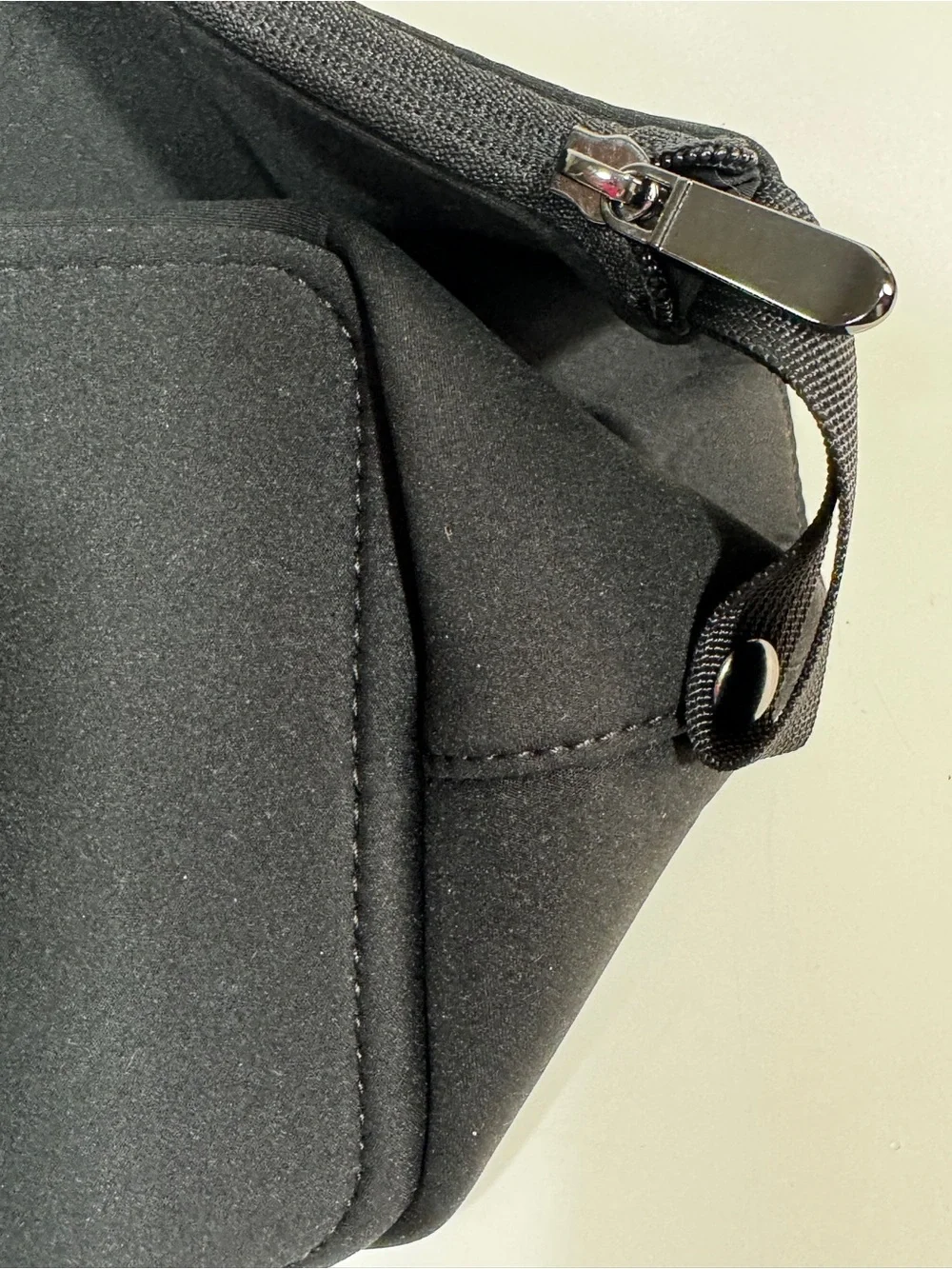 Shark Black Neoprene Zippered Case w/ Accessory Compartments 12x7.5x4.5
